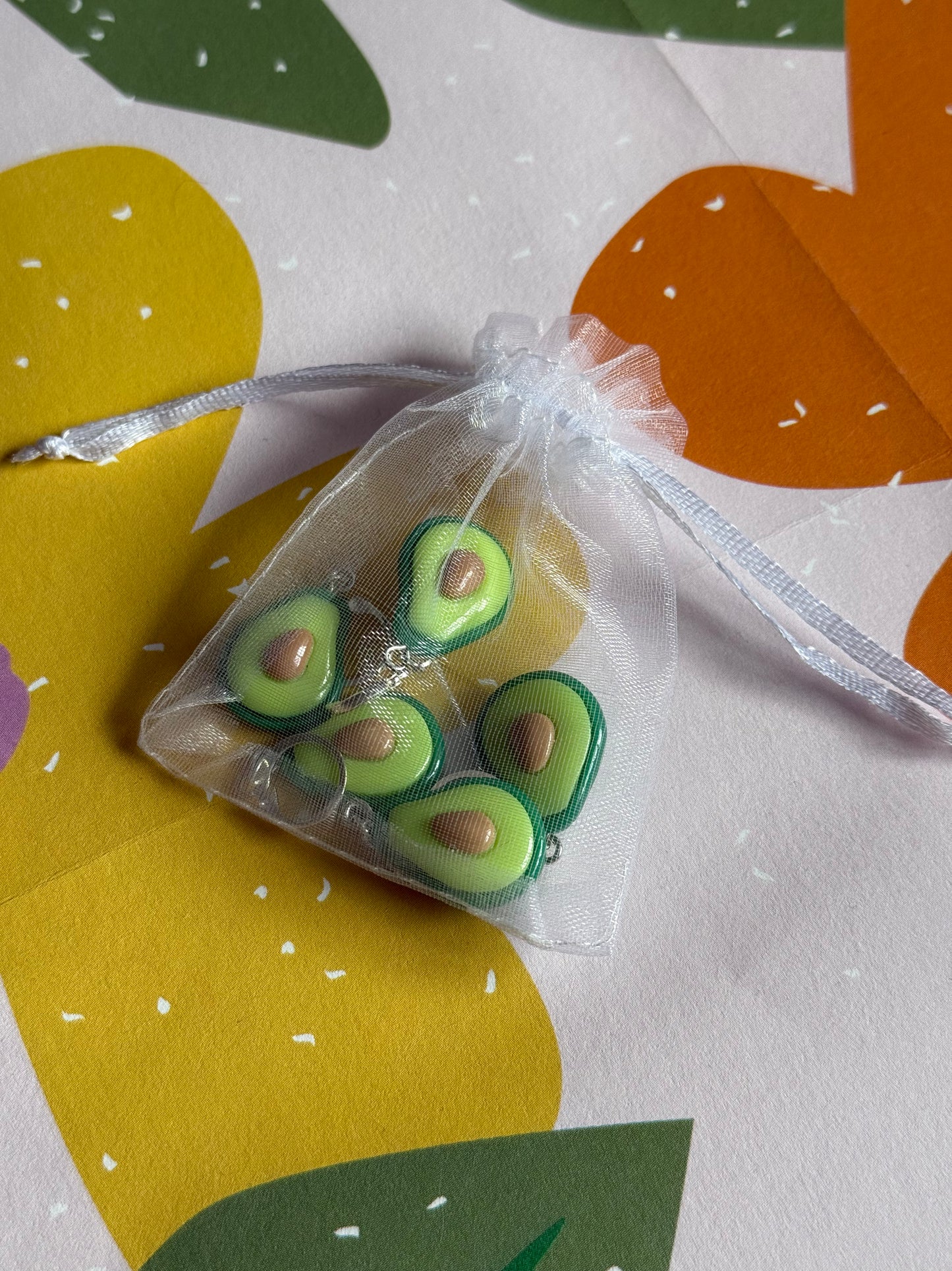 Avocado stitch markers