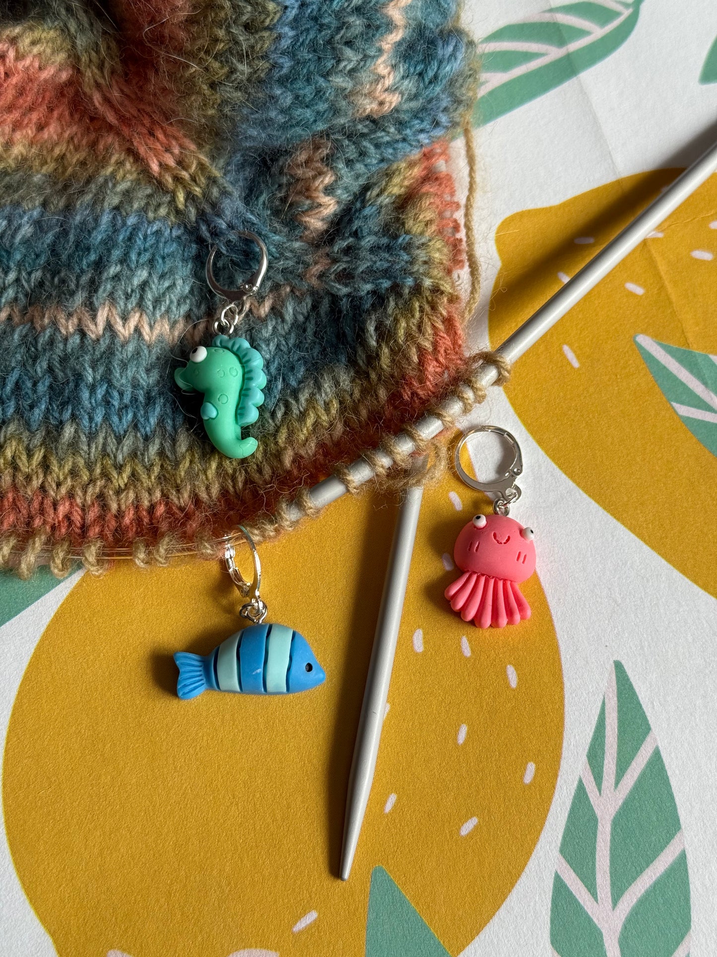 under the sea stitch markers