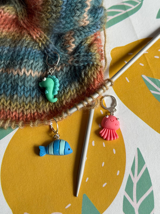 under the sea stitch markers